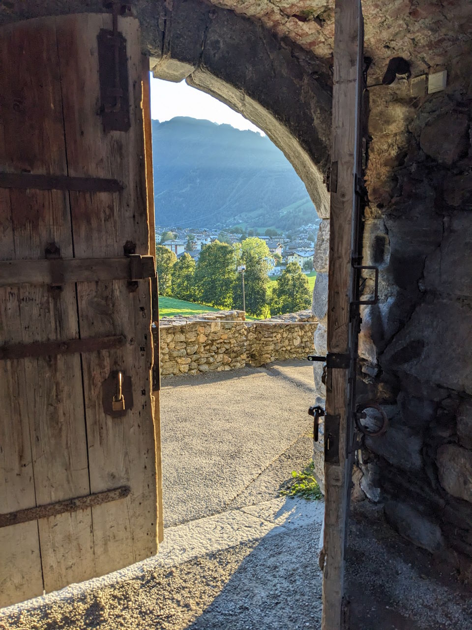 Das Burg Kaprun Burgtor